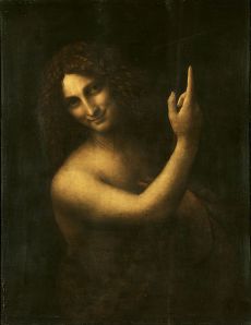 "St.John the Baptist" by Leonardo Da Vinci Louvre,Paris