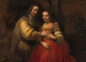 "The Jewish Bride" by Rembrandt van Rijn Rijksmuseum, Amsterdam