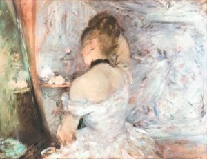 "Lady at her Toilette" by Berthe Morisot Art Institute of Chicago