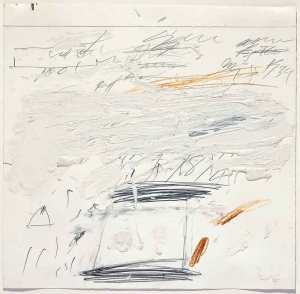 Poems to the Sea - Cy Twombly - Sold for a record 21Million$
